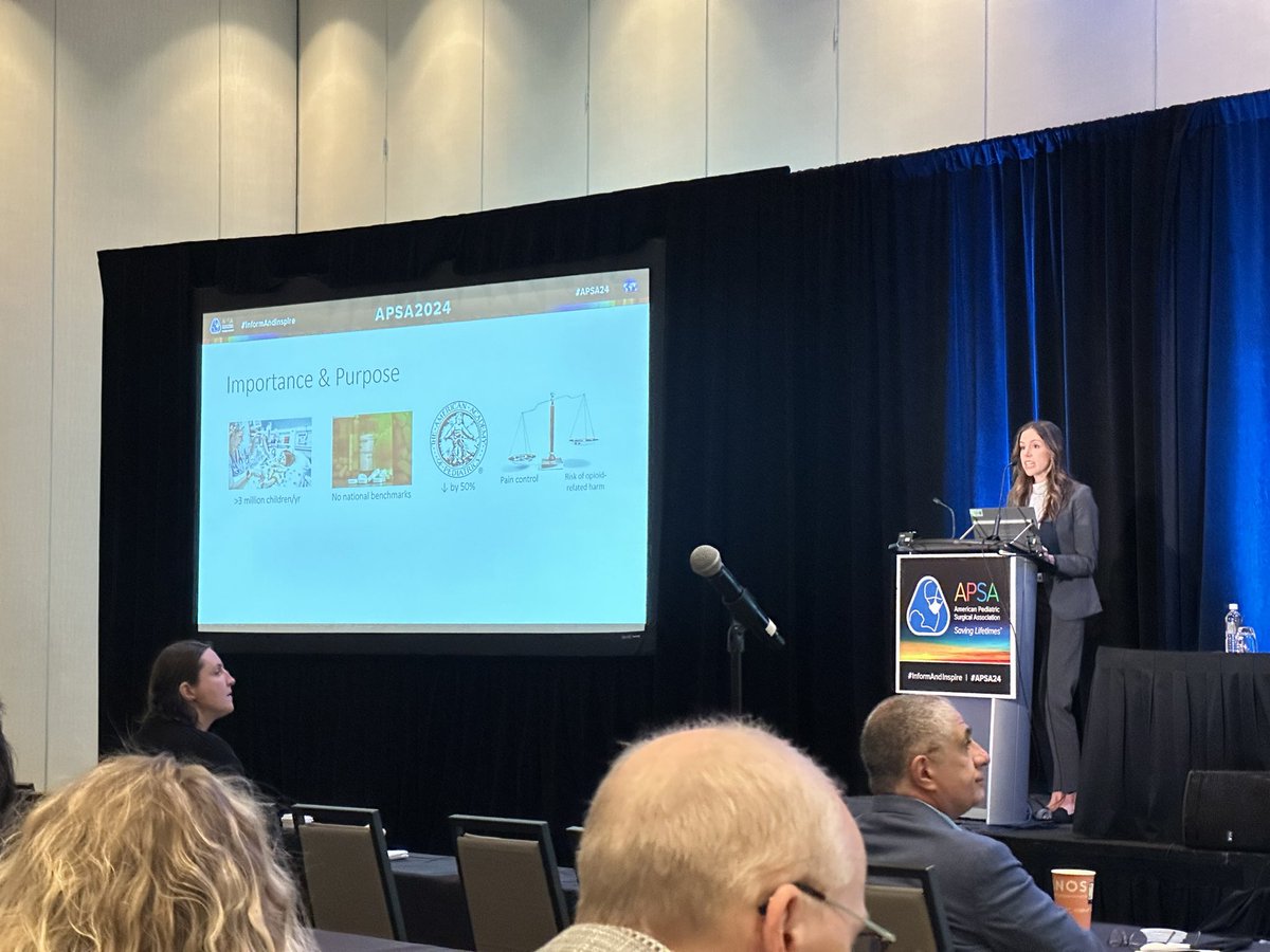 mehulvraval's tweet image. Mallory Perez shares our NIH NICHD findings on how to leverage NSQIP-P to nationally benchmark post op opioids - the next frontier is finding the right balance of optimal pain management . @US_FDA @APSASurgeons @LuriePedSurg @NICHD_NIH @AmCollSurgeons @LurieChildrens