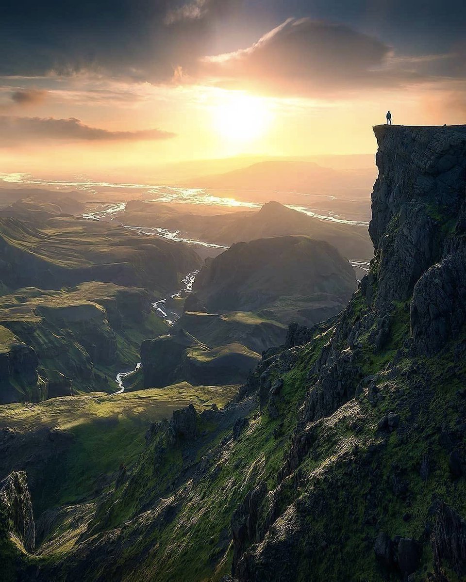 Last light in Thorsmork ⛅️
