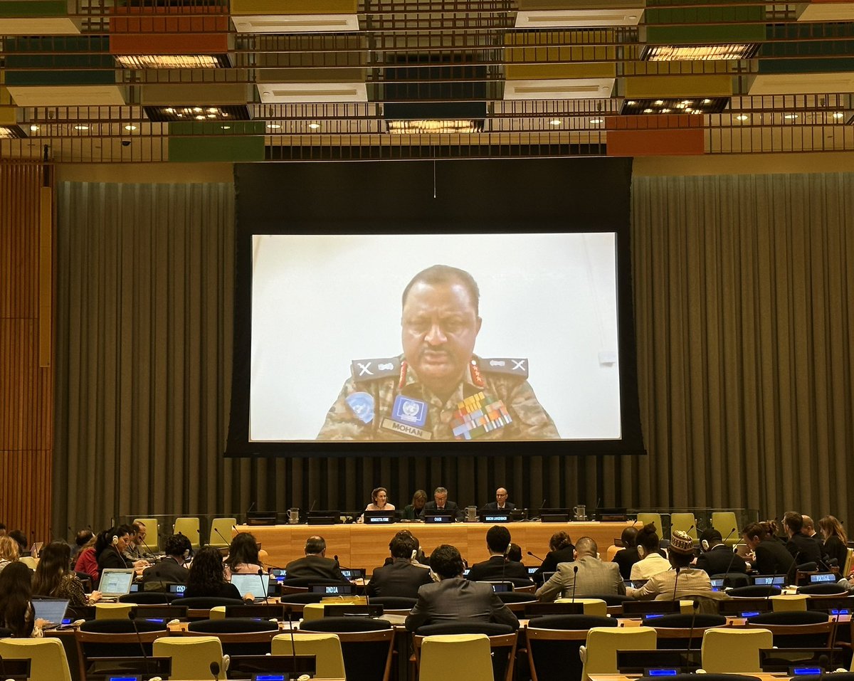 What difference does #science make for peace and security? Insightful discussion today at Security Council Arria-Formula Meeting organised by🇨🇭#Switzerland on 'Unlocking the Potential of Science for Peace and Security'. More info👉bit.ly/47zACXy #APlusForPeace🕊️