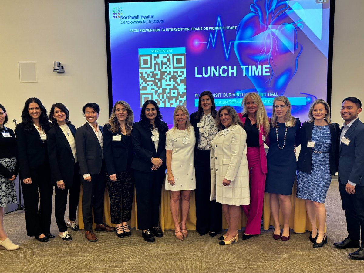 From Lifstyle medicine to HRT to LGBQT health and Assistive reproductive technology effects on CV risk and health. These speakers/panelists today were excellent. <a href="/CardioNerds/">CardioNerds</a> <a href="/NorthwellHealth/">Northwell Health</a> <a href="/EugeniaGianos/">Eugenia Gianos MD</a> #NorthwellP2l