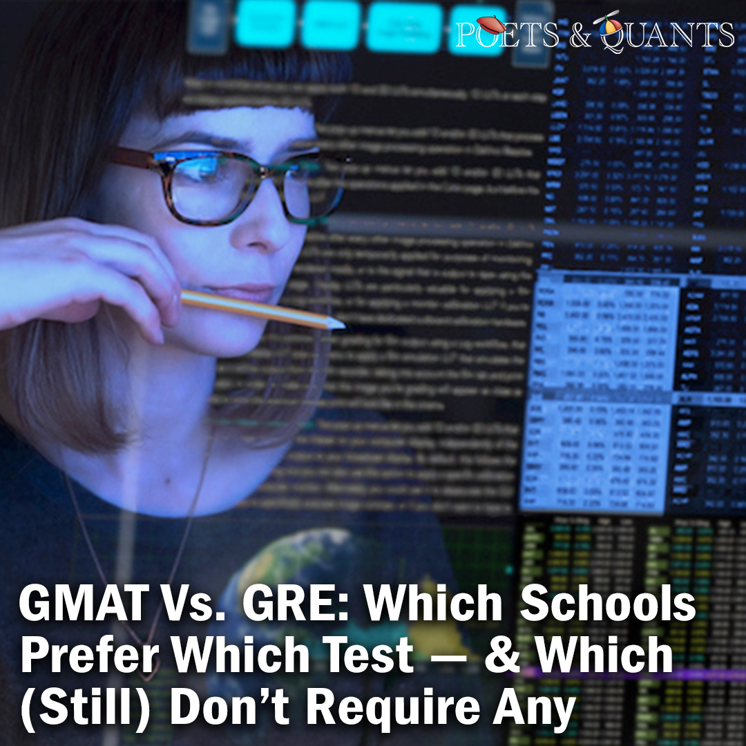 GMAT & GRE submission rates at the top 50 U.S. B-schools — and which schools still allow applications without exam scores. Read More: bit.ly/4asL6cG #mba #mbanews #mbatestprep #mbadegree #mbastudent #mbaprogram #mbaranking #mbaadmissions #businessschool