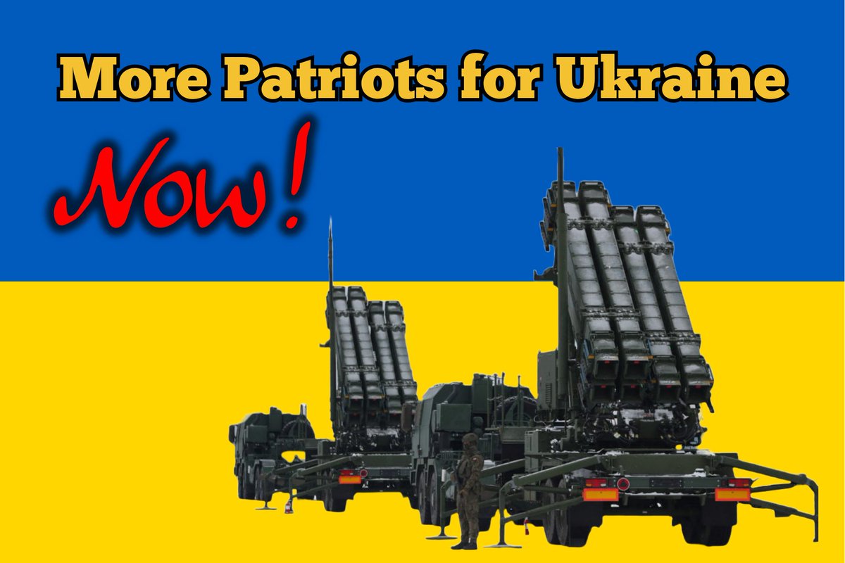 @United24media While Western politicians are holding discussions, people are being killed by russian missiles in Ukraine.🤬
No more hesitation! No more delays!
Patriots for Ukraine, NOW!
#PatriotsSaveLives