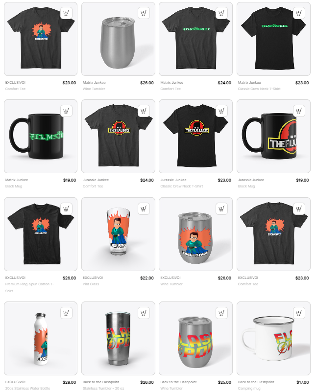 UPDATED the merch closet with a couple new designs and added some drinkware. Check it out. Use promo code VODKA for 15% off your purchase... film-junkee-closet.creator-spring.com🔗