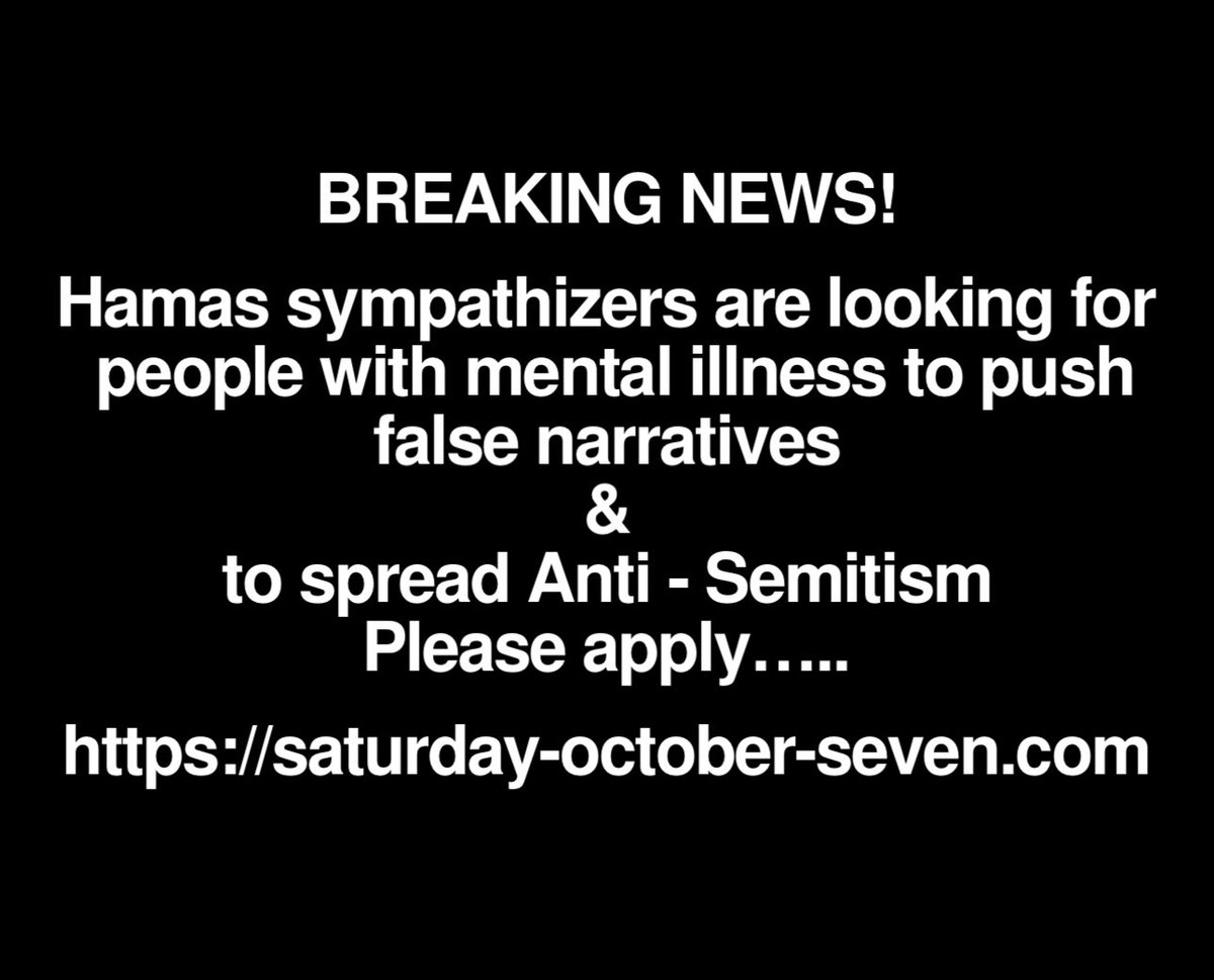 To Apply saturday-october-seven.com Disclaimer’s : I condemn any actions of violence or hate. This is for educational purposes. This page does not intend to promote dangerous acts, organizations, violence, harassments, or bullying. Copyright Disclaimer under section 107 of the