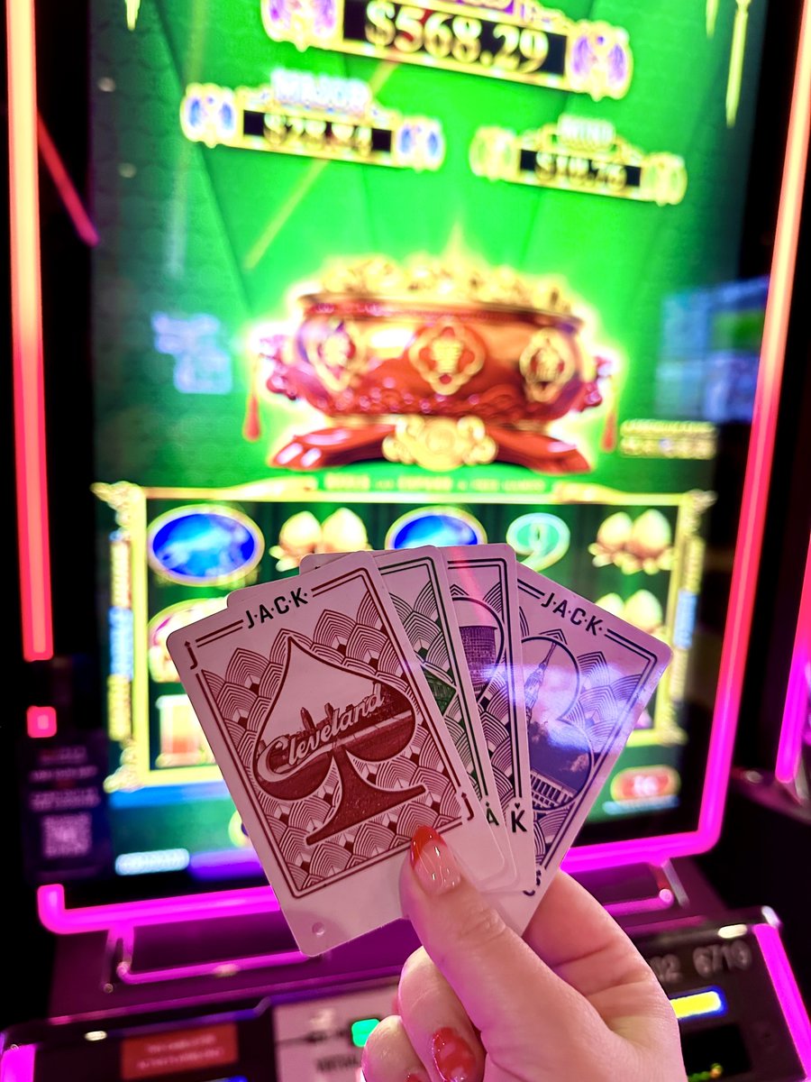 Happy Friday, everyone! Check out the fun we have lined up for today: 💵 Last day to grab your free $5 Lottery Ticket until 8pm! 🤔 This or That: Choose between a Giant Eagle Gift Card or Mystery Free Play 1pm - 8pm! 🎰 And of course, don't forget to grab your new clubJACK card!