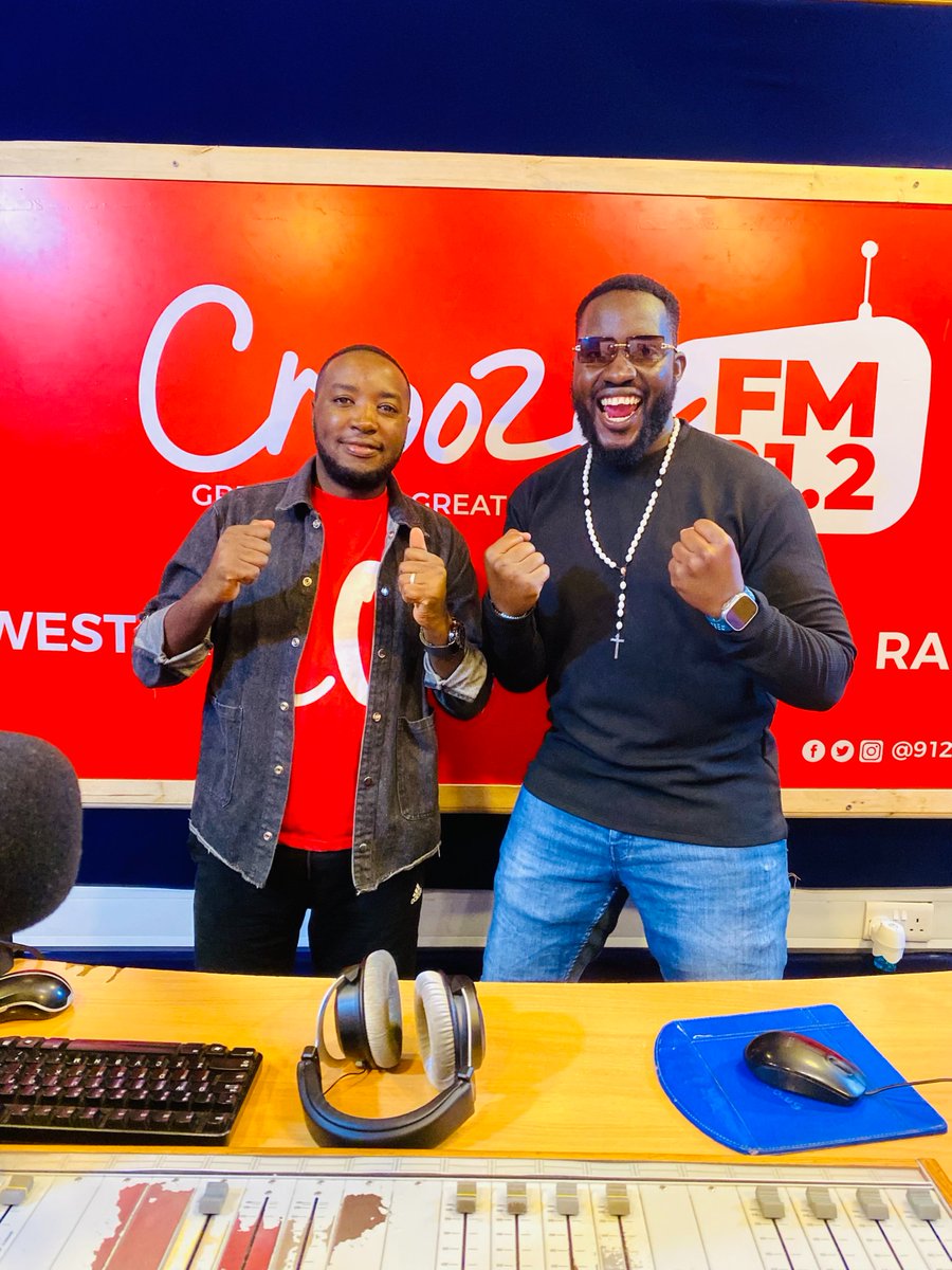 Yoooooo!!!!! #TGIF The dynamic duo is here to turn up your night! Catch @BelgaLive1997 and @DeejayEmma_Cfm bringing you the freshest beats. Stay tuned and get ready for the ultimate vibe! #TheFatFridayMix