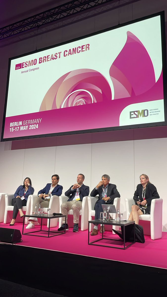 It was my first time at @myESMO #breast2024 in Berlin. Nice sessions, social Activity, new friends, and final session on the management of brain metastases with dr LeRhun and @nlinmd,
