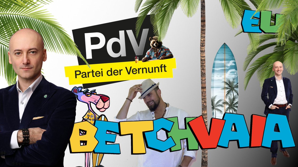 So meine Freunde heute kommt @IBetchvaia und wir reden über die Europawahl, was insbesondere interessant ist, da die @PDV_Bund  die einzige Deutsche Partei ist, die den #DEXIT im Programm hat.

Fragen werden vorgelesen und beantwortet.

Link in den Kommentaren.