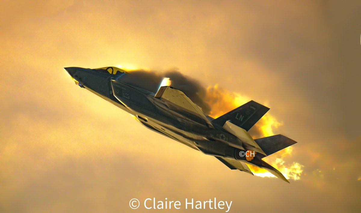 F35 under the sun today
