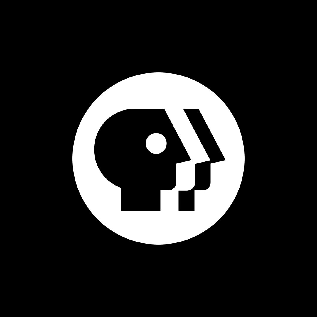 Day 17/100 In 1984, Tom Geismar of the renowned design firm Chermayeff & Geismar refined the 'P-Head' logo. The new logo depicted three heads in profile, all facing right, suggesting the viewer's perspective and PBS's commitment to serving the public. Ps: I love face logos