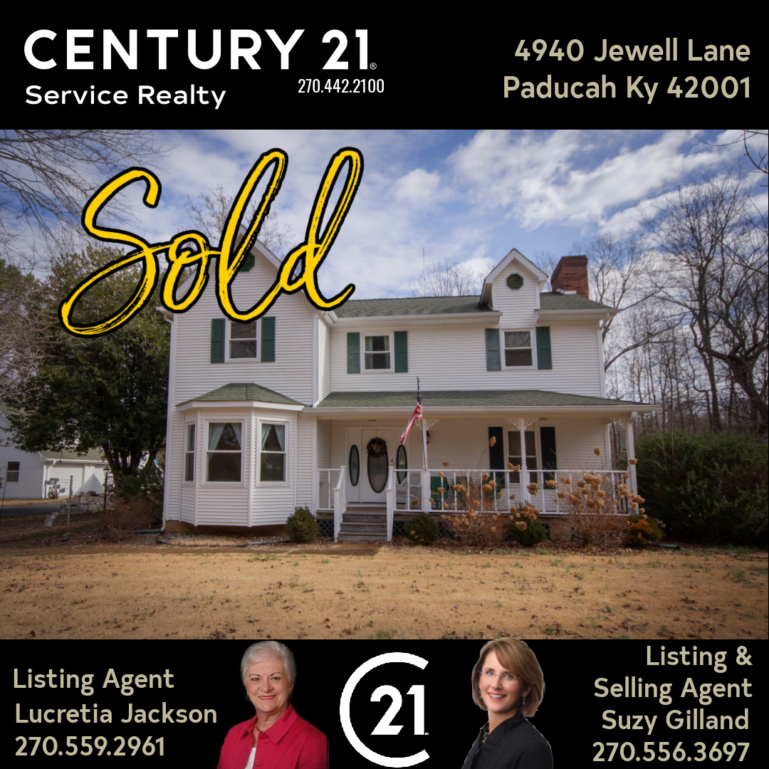 Sending a BIG Congratulations to Lucretia, Suzy, Their Sellers AND their Buyers!
#realtor #realestate #paducahrealestate #lakesrealestate #4riversrealestate #bentonrealestate #murrayrealestate #mayfieldrealestate #century21 #Century21servicerealty #communityfirst #C21 #C21Service