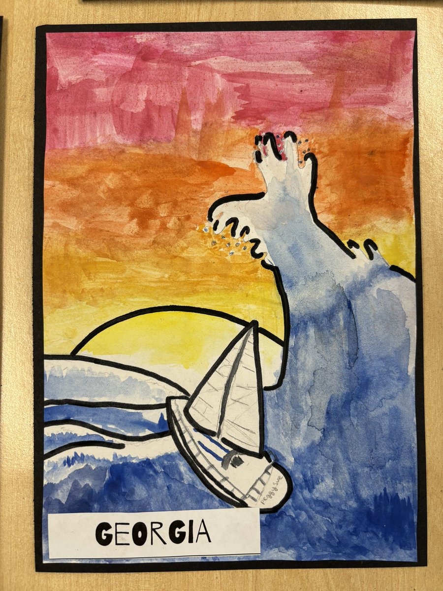 #HazelwoodYear4 recreating the cover of their book this term, Kensuke’s Kingdom. They have sketched, used water colours and outlined with a fine liner to create their brilliant artwork 🎨
#HazelwoodCreativity