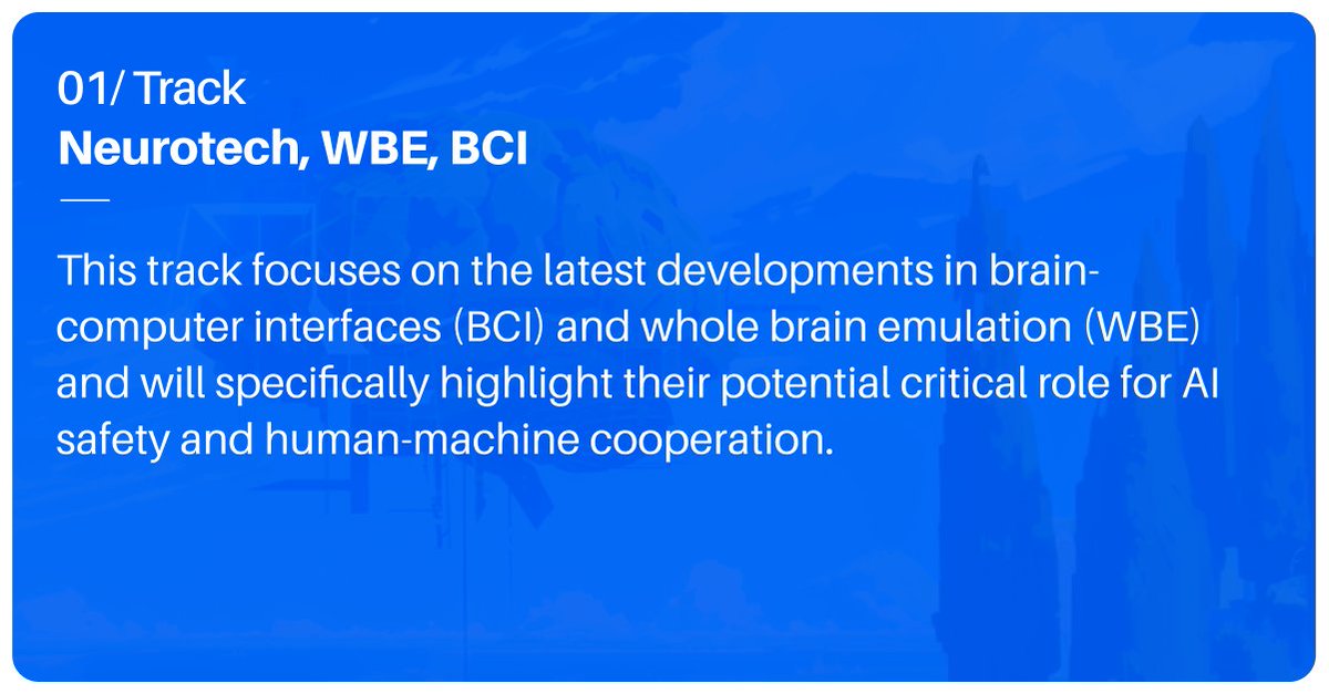 💡 LabWeek Field Building track highlight:

Neurotech, BCI & WBE: Come examine developments in brain-computer interfaces (BCI) and whole brain emulation (WBE) and their potential to advance AI safety and human-machine cooperation.

📝 labweek.io/24-fb

#LabWeekFB