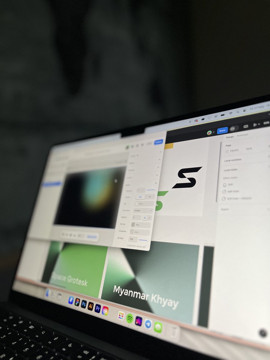 Another design night ✨ Spending time in Figma and Framer, name a better duo? What are you working on today? 👇