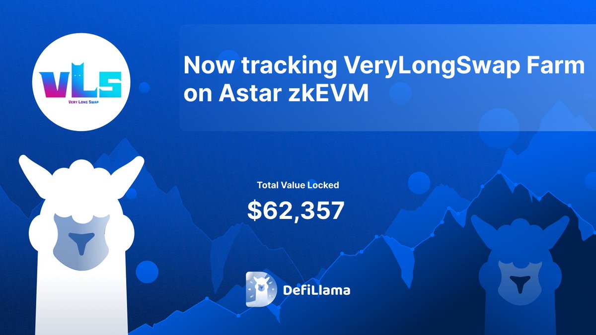 Now tracking @VeryLong_Swap Farm on @AstarNetwork zkEVM A farm on Astar zkEVM chain