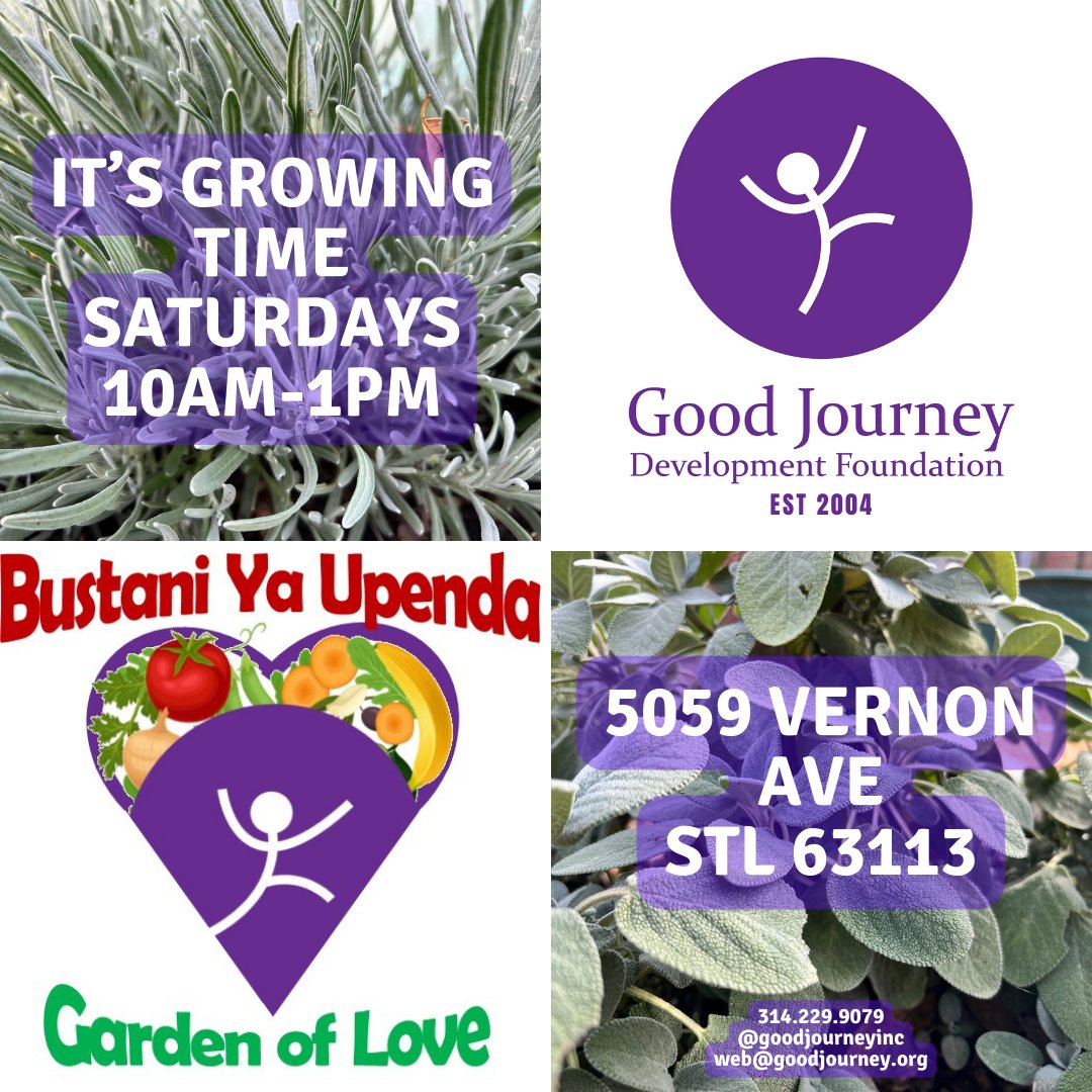 We are in the garden every Saturday 10am to 1pm! Come grow with us! All ages are welcome. #bustaniyaupenda #youthleadership #goodjourneyinc #lifeisagoodjourney