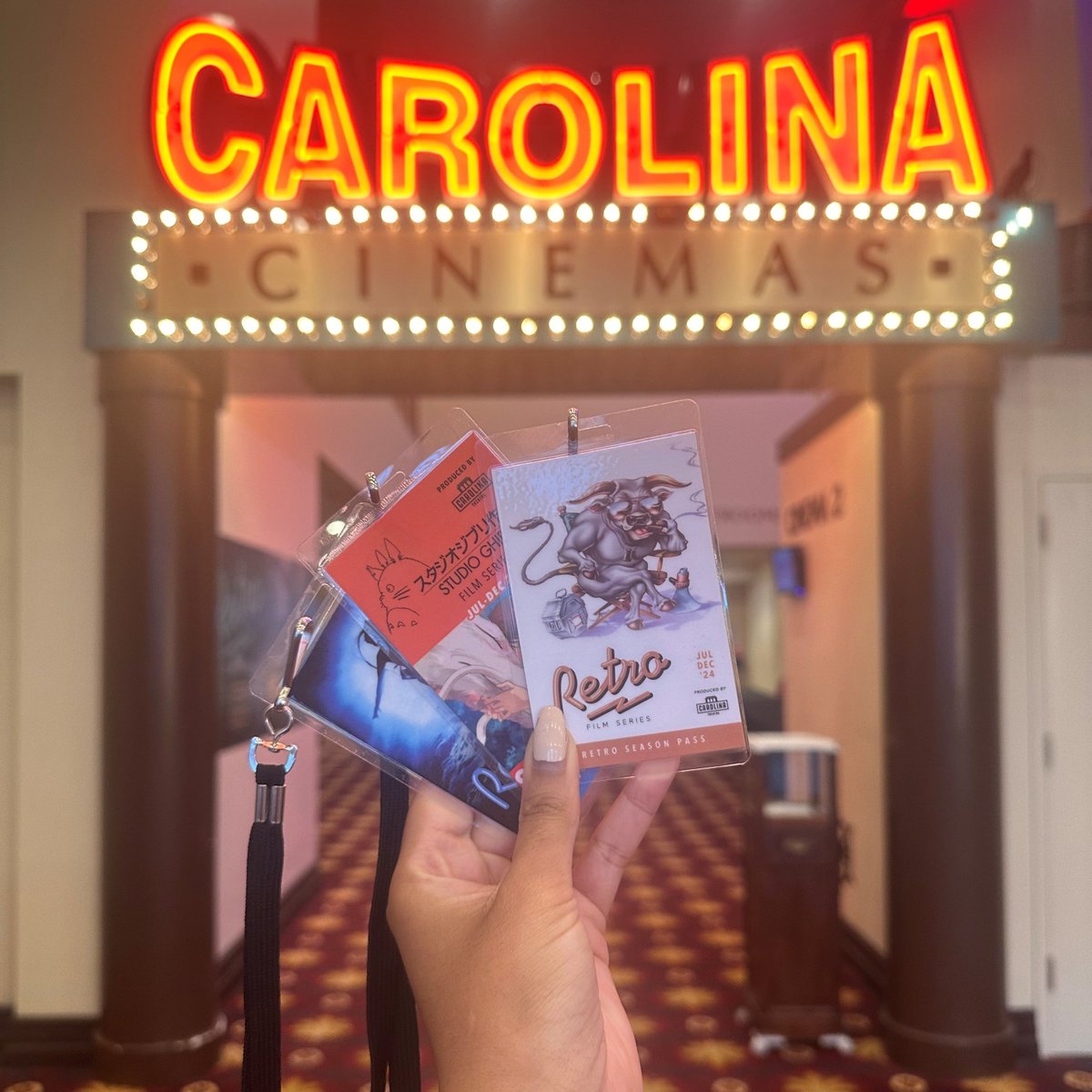 Season Passes available now for July-December Retro Film Series and Studio Ghibli Film Series. Buy them in-person at the box office (Monday-Friday, 10 am - 6 pm). Learn more on our website at ctdurham.org/4boEptu.