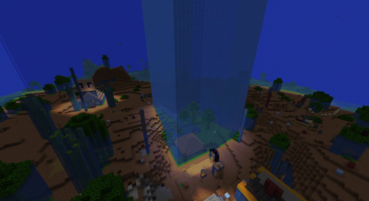 gamermanp_'s tweet image. Spawn’s looking kinda different today #TeamCS #SebheSMP