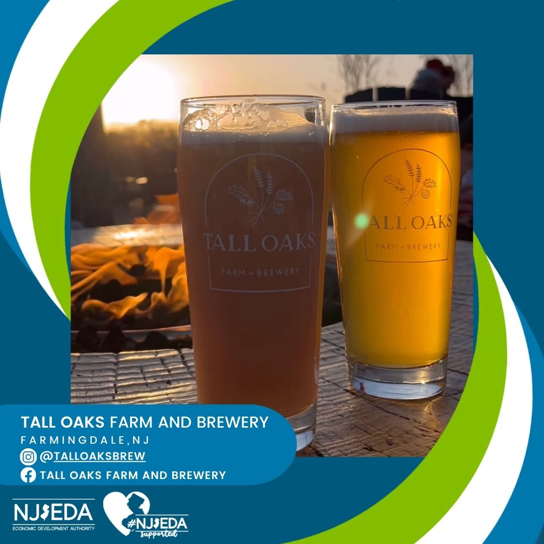 Tall Oaks Farm and Brewery in Farmingdale used support from the Small Business E-Commerce Support program to upgrade its website, helping the family-friendly microbrewery reach a broader audience. For more info, visit njeda.gov/small-business…. Funds are still available!
