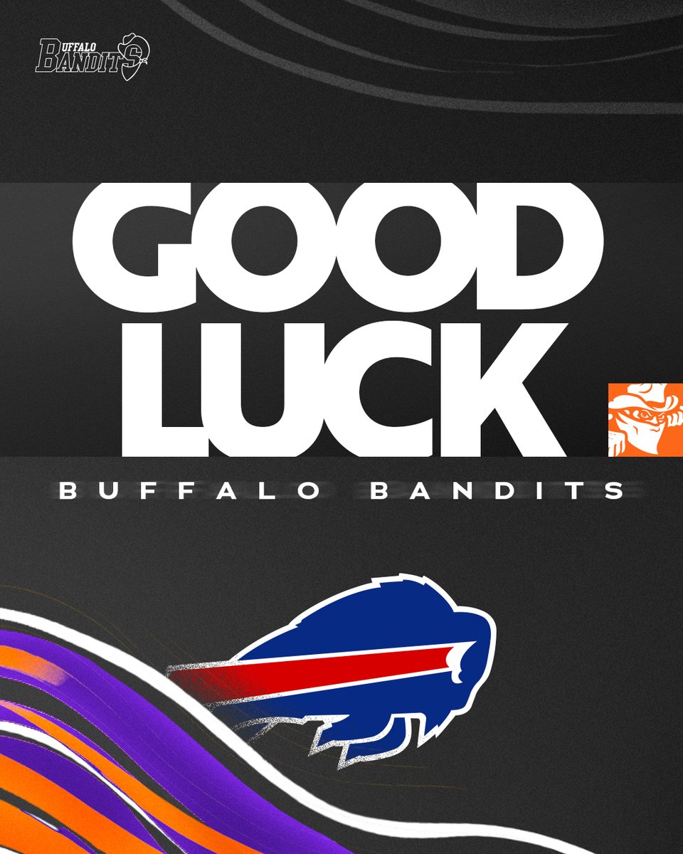 Best of luck to the @NLLBandits in the NLL Finals! #LetsGoBandits | #GoBills