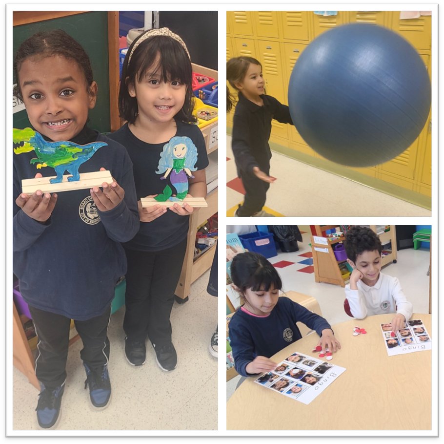 Countdown to Summer - Mrs. Spiers’ Kindergarteners @RobinsonSchool3 are getting reading for summer with the ABCs! A is for art and B is for Bingo and bouncing balls! 👍