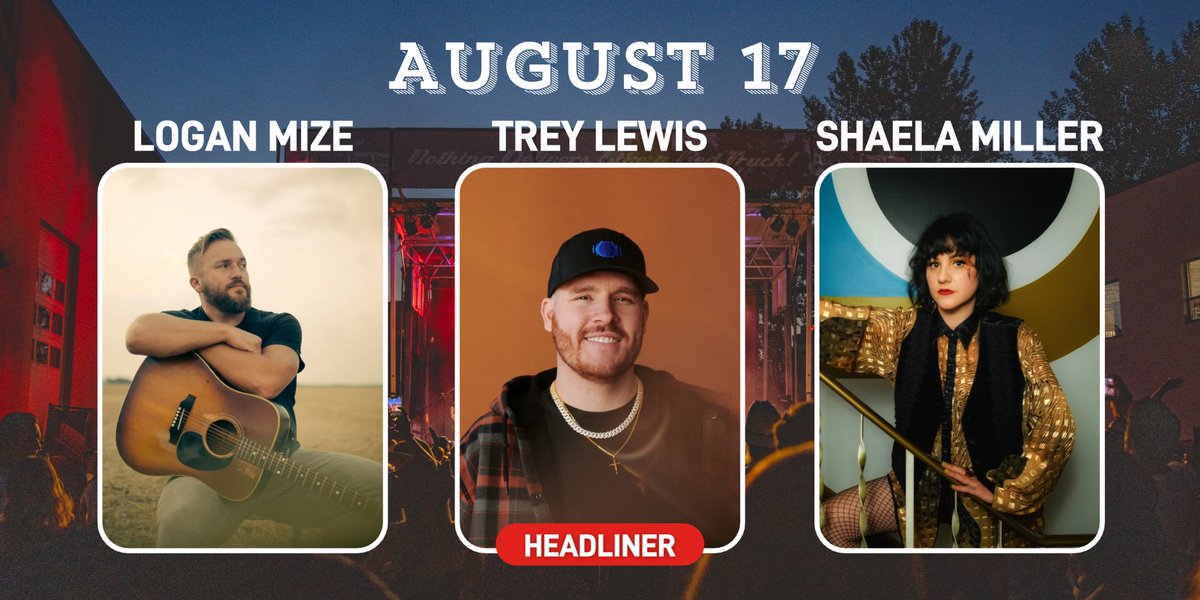 Country night is back on August 17th of the Truck Stop Concert Series! Get your tickets today at truckstopconcertseries.com