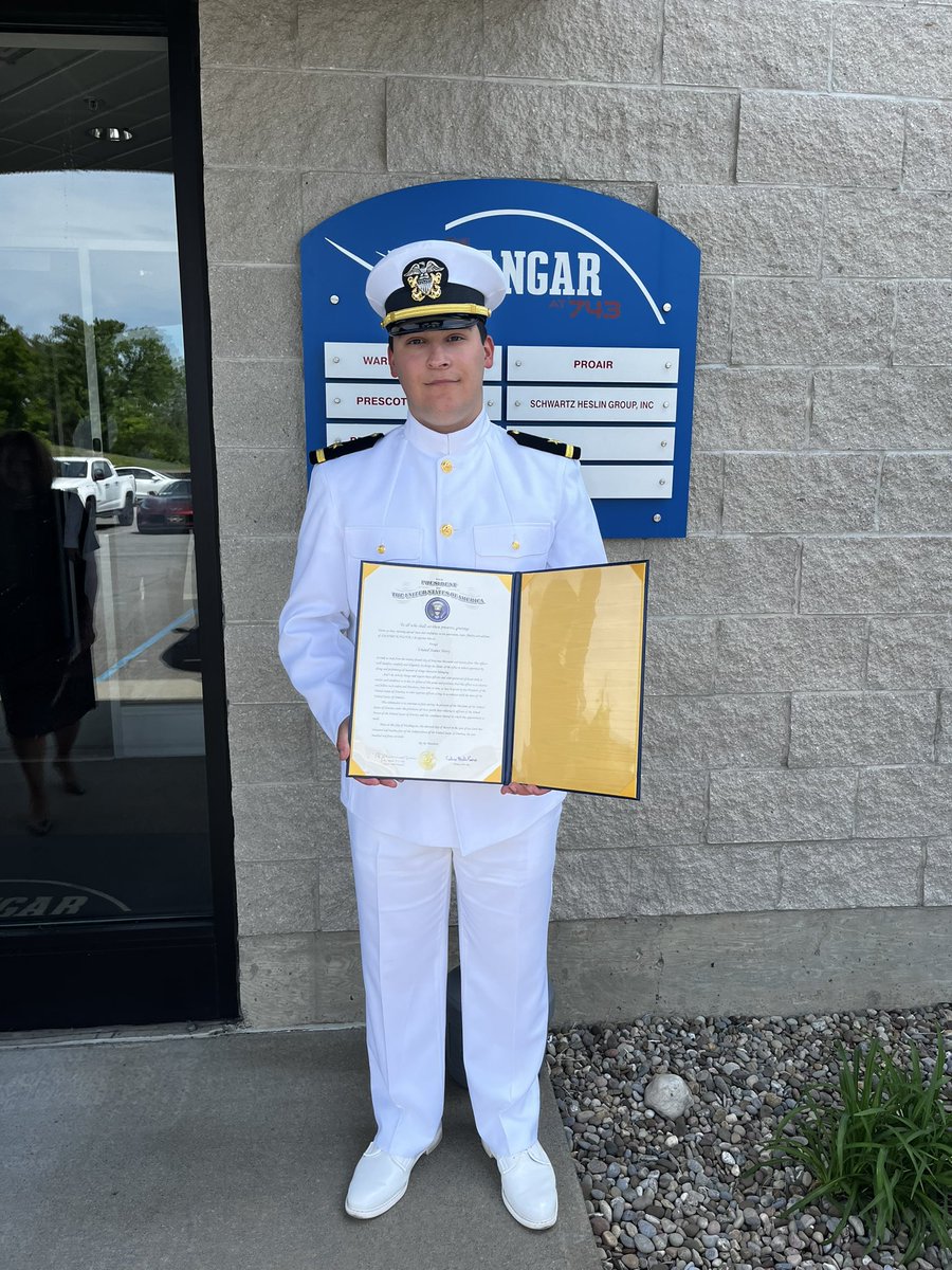My son carrying on the tradition of Naval Submarine service. Commissioned today