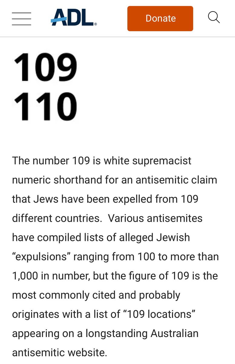 Numbers are now antisemitic. Be careful giving 110%. Best to only give 💯.