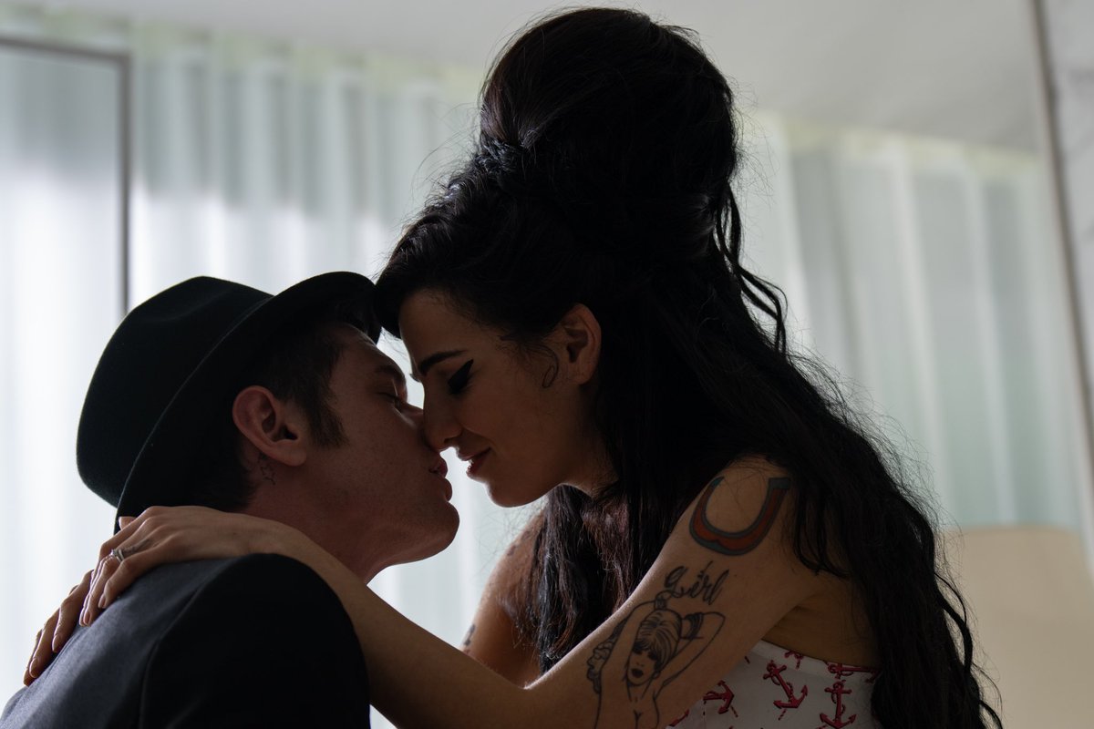 Becoming Amy Winehouse! Marisa Abela sings and embodies the late music icon Amy Winehouse in “Back to Black,” in theatres today! Directed by Sam Taylor-Johnson, the film follows the experiences that led Winehouse to write the album of the same title. It shows her rise to fame,