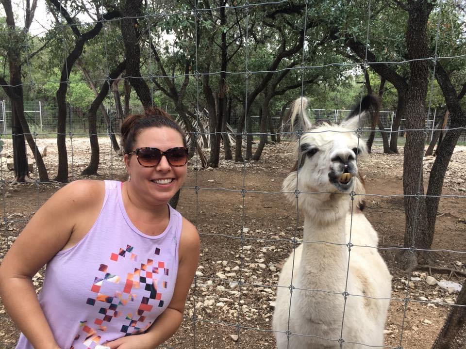 I’m just 4 away from 4k! I appreciate all you amazing people I’ve met along the way🙏🏻❤️ Here’s a pic of me with a Llama just for giggles😆 Happy Friday 🎉🎉