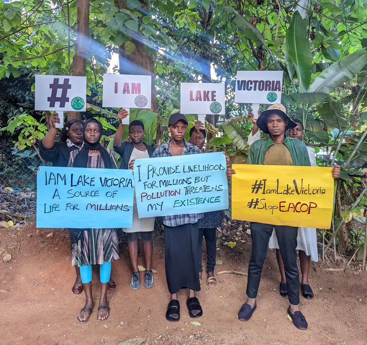 Lake Victoria provides us with priceless services. It supports over 40 million livelihoods. The least we can do is protect it from potential harm. #IamLakeVictoria #StopEACOP