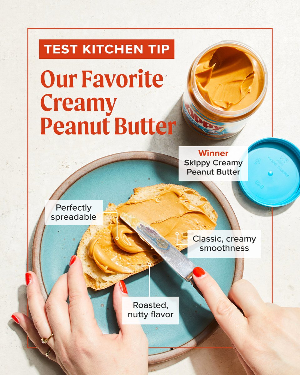 Americans love peanut butter in various forms - from classic PB&Js to baked goods, soups, and sauces. We focused on creamy peanut butter, trying nine top-selling options in sandwiches and cookies. Find out more about peanut butter here: bit.ly/3yp0fi9