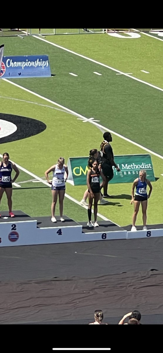 CoachSSeals's tweet photo. Freshman Bailey Hensgens is first to make it to the Podium with a 6th place finish in Long  Jump #iwat24 #state24 #LetsGetIt https://t.co/8wdZ7xoxCl