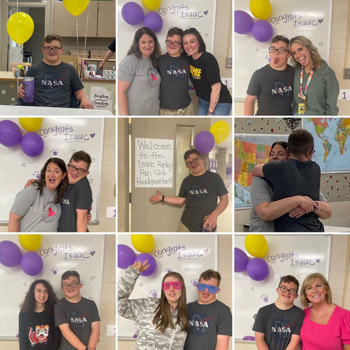 We had the BEST time celebrating our #1 senior today 💜🎉💛 Isaac, you are incredibly loved &amp; we miss you already!! BUT, you are ready for bigger &amp; brighter things! You are going to do so much good in this world 🤍 #ForeverSuperPanther 
#WeAreMaumee
 
<a href="/maumee_schools/">Maumee City Schools</a>