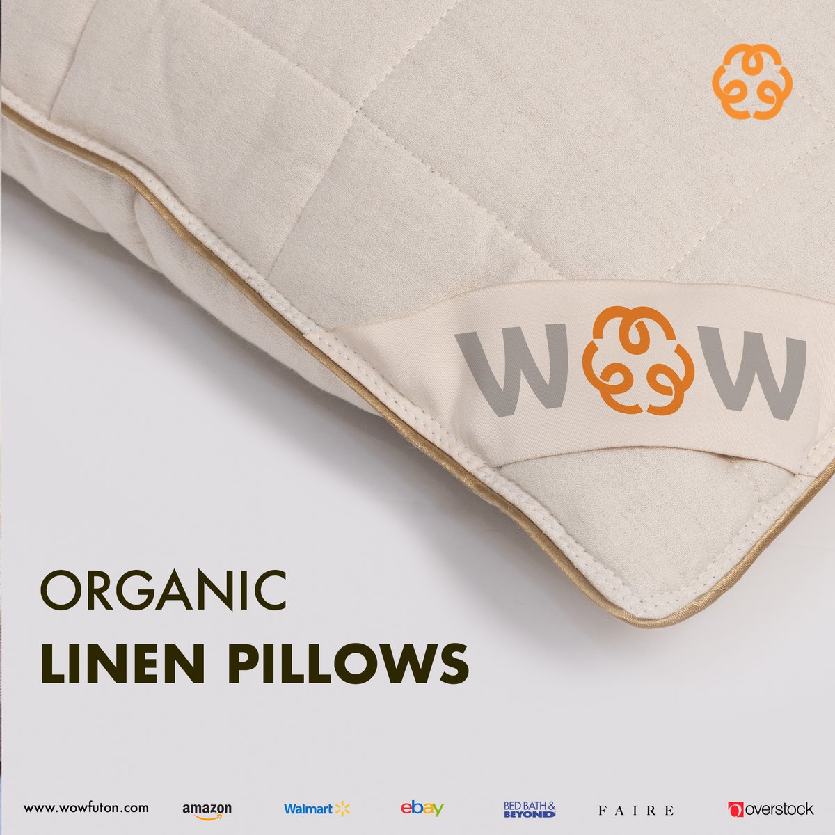 Oh, that luxurious linen feeling when you put your head on the pillow, with its unique breathable feature.
 
🧡 Discover organic sleep at WoWFuton.com
 
#wowfuton
#organicsleep
#organicbedding
#amazon
#walmart
#ebay
#overstock
#bedbathandbeyond
#faire