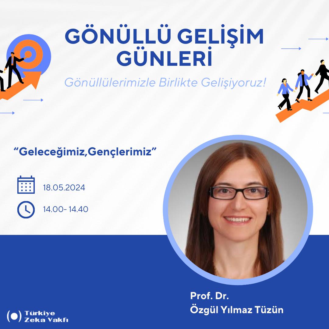 🌟 Türkiye Zeka Vakfı Gönüllü Gelişim Günleri Başlıyor! 🌟 Gönüllülerimizle bir araya gelerek hocalarımızın bilgi ve deneyimlerini paylaşacakları, kendimizi geliştireceğimiz bu özel etkinliğe tüm gönüllülerimizi bekliyoruz! 🤝💡 📅 Tarih: 18.05.2024 📍 Yer: Türkiye Zeka Vakfı