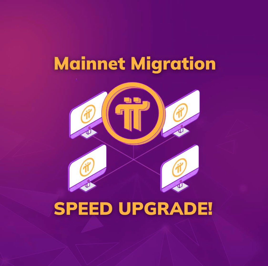 🚨New update : We are thrilled to announce that the Core Team has made a major technical upgrade in the Mainnet migration mechanism that resulted in more than DOUBLE the speed at which Pioneers migrate to the Mainnet! #PiNetwork