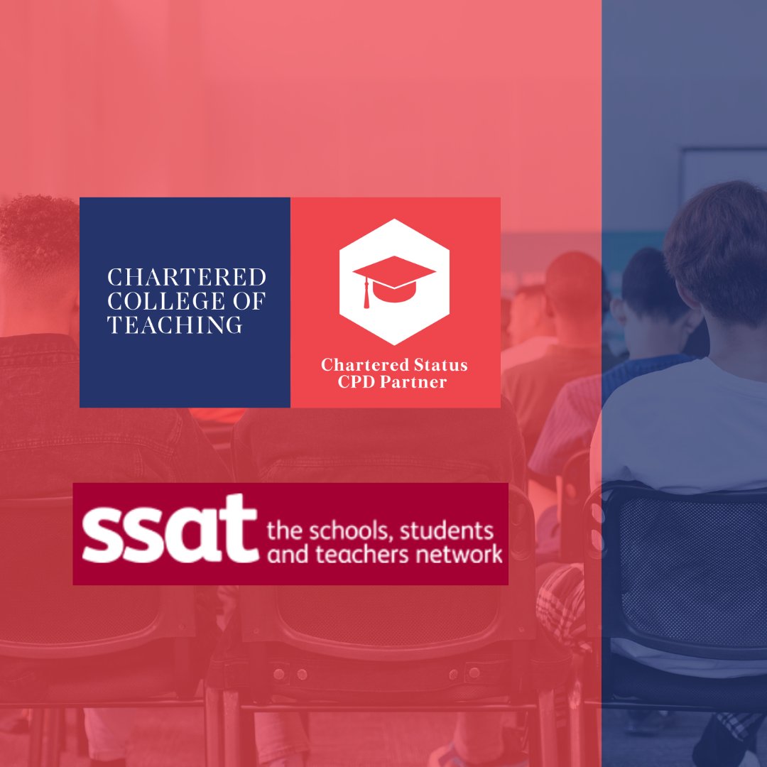 “This exciting new partnership offers teachers and leaders formal assessment of Embedding Formative Assessment cycles and credits towards Chartered Status through the Development of Teaching Practice Award.” Learn more about our partnership with @SSAT: chartered.pulse.ly/vvy6ttrmgw