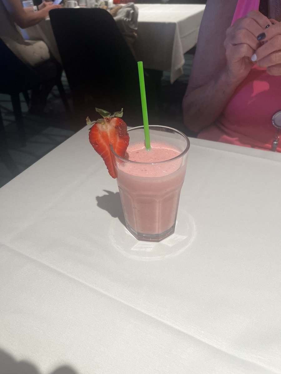 A smoothie from the Mac seahshore #msccruise