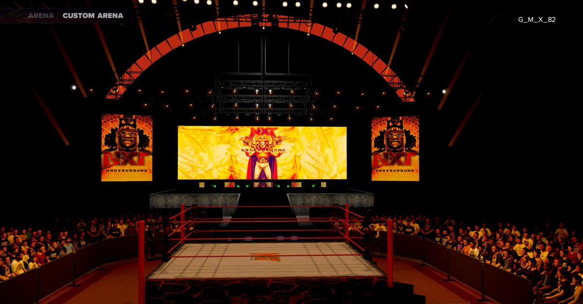 #WWE2K24 

So this will probably be the last arena I upload as it's become abundantly clear it's not in my wheelhouse. I'll be going back to making shit CAWs..

NXT UNDERGROUND is live! Finally.. Arenas and titles all on CC.

Tags : #GMX #NXTUnderground #CAWmmunity