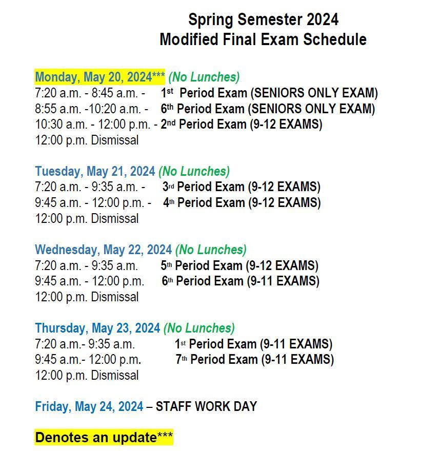Modified Final Exams Schedule Spring 2024 drive.google.com/file/d/1VyBB36…