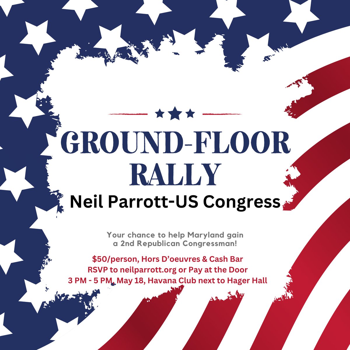 My family and I are are so thankful for your support. Thank you! Now the real work begins…If you can, please come to my Ground-Floor Rally tomorrow afternoon, Saturday, May 18, 2024, in Hagerstown. If you can’t get there…please consider sponsoring that event with any amount