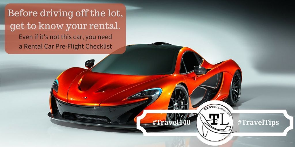 If you still rent a car when you #travel, be sure to run thru this handy checklist BEFORE you drive that car off the lot! Because the last thing you need is to try finding the light switch after dark. bit.ly/2UVICls 

#traveltips #TripTips
