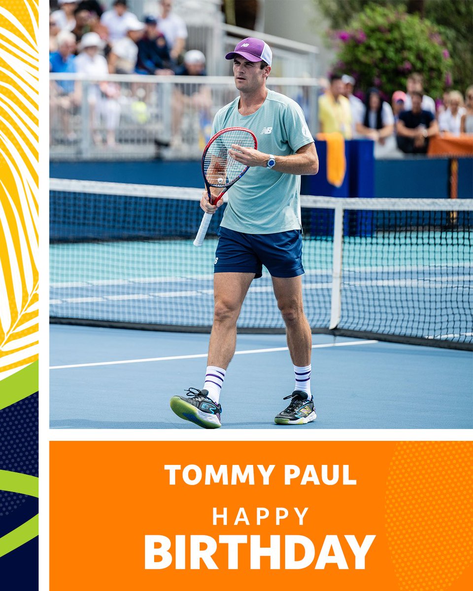 HBD TP! 🤩 @TommyPaul1 takes on Nico Jarry for a spot in the Rome final 💪