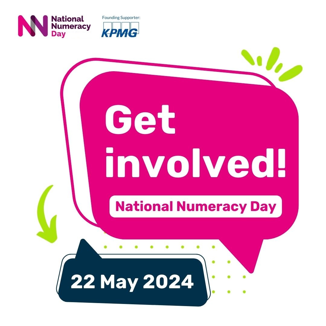 Thanks to @nationalnumeracy for sharing our plans for #NationalNumeracyDay 2024 🎉 We will be at @gloucesterrugby venue The Heritage in Kingsholm on 22 May 13:30-15:30 to celebrate. Read more 👉 orlo.uk/YtrB9