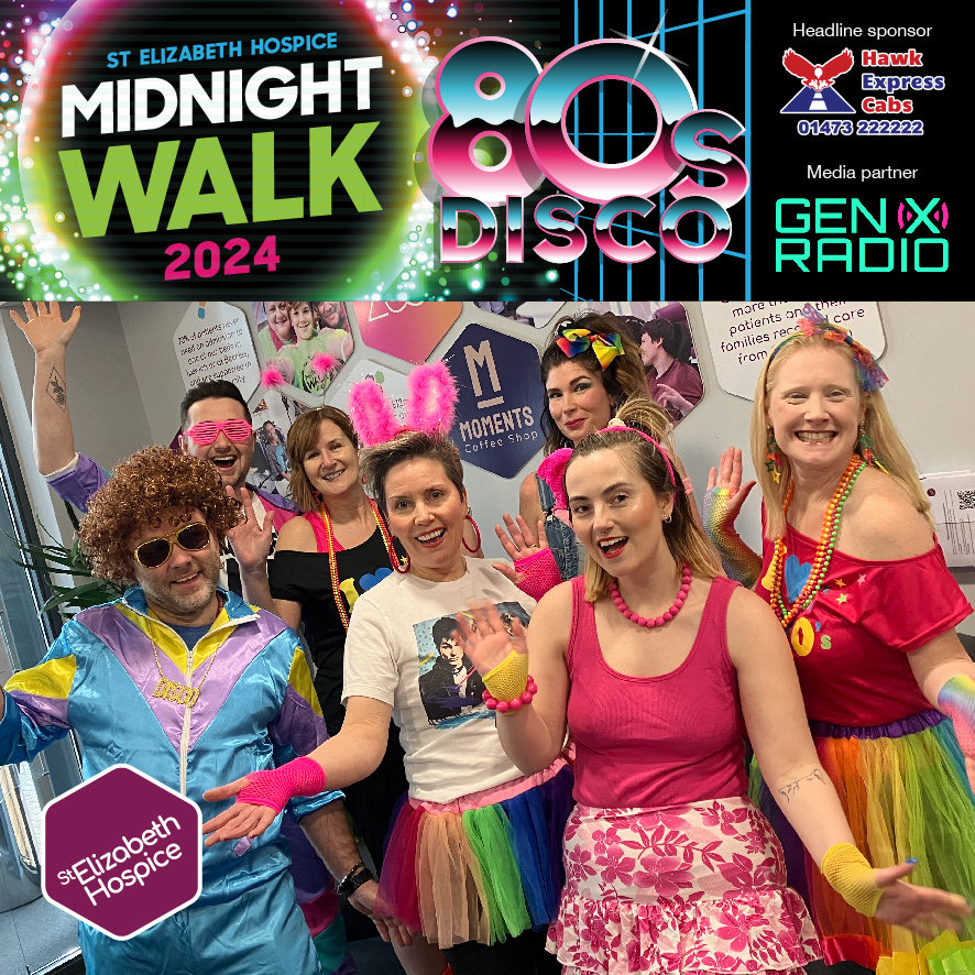 Tomorrow is the Midnight Walk 2024! It isn't too late to attend if you have not booked in advance, you can register on the night! We're ready and are hoping you'll be joining us to celebrate, remember and fundraise. stelizabethhospice.org.uk/midnight-walk