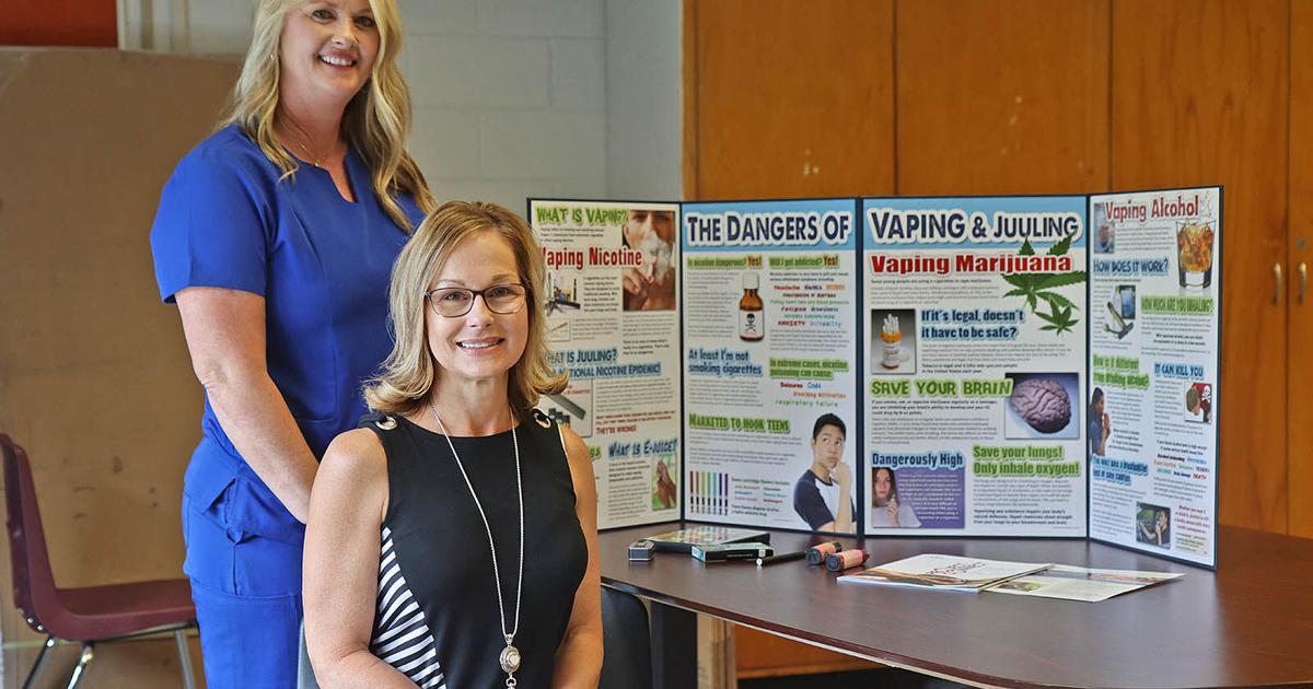 Nurses in WV's Raleigh County Schools are warning students about the effects of #vaping.
ow.ly/27nl50RHfpy #schoolnurses #studenthealth #adolescenthealth #ecigarettes ##vapingprevention