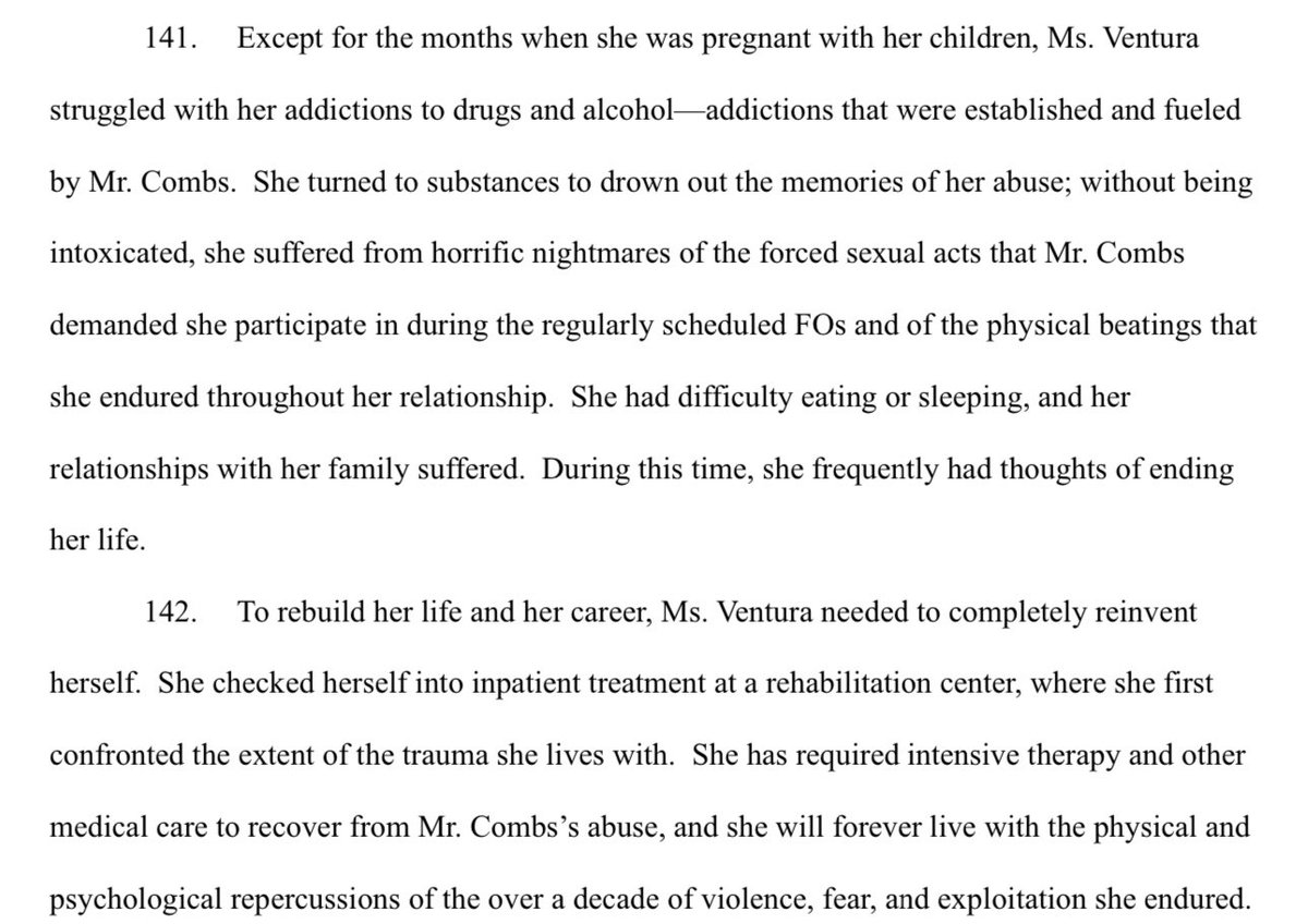 If you claim to care about Cassie, please stop posting the footage recklessly. The CNN link is enough. She said herself in the suit how hard memories of the abuse have been for her to cope with, and has struggled with addiction and being suicidal as a result. Be responsible. ✨