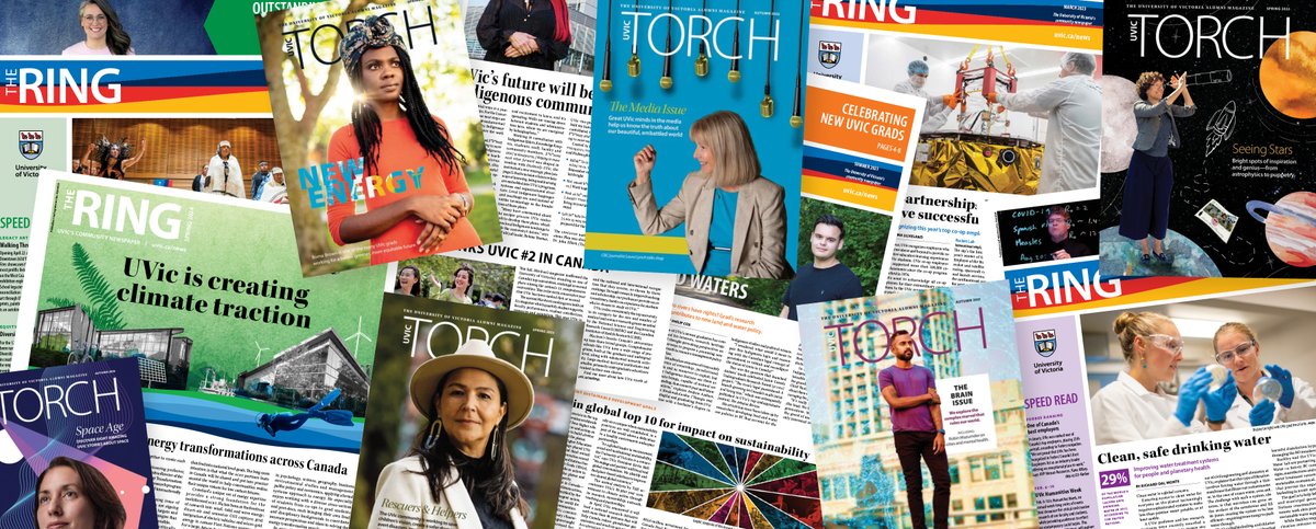 We want to hear from you so we can improve the Torch—@uvic’s alumni magazine. Complete the UVic publications survey and you’ll be entered to win one of four $250 VISA gift cards: ow.ly/jWKJ50RIKul