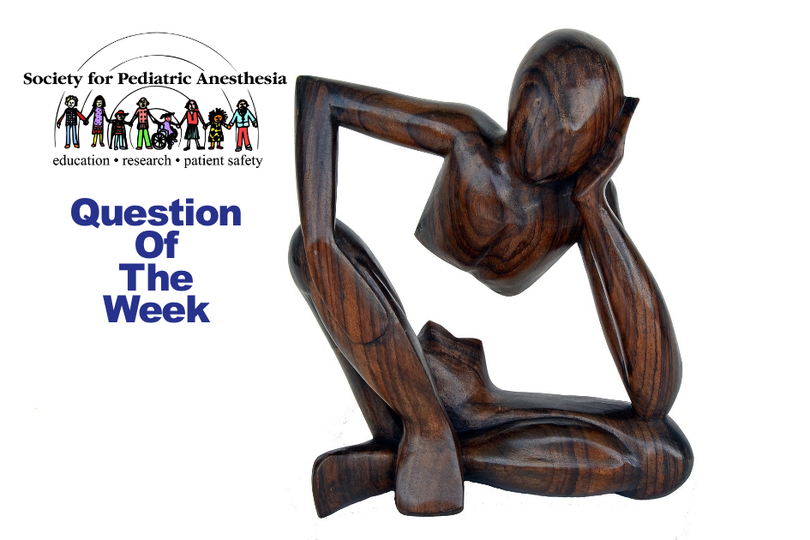 A 6-year-old boy presents to the operating room following recent foreign body ingestion. After rapid sequence induction with succinylcholine... Click, read the rest of the case, answer and learn! ow.ly/BxSv50RJGk8 #PedsAnes #PedsCards #PedsPain #Anesthesiology #Anesthesia